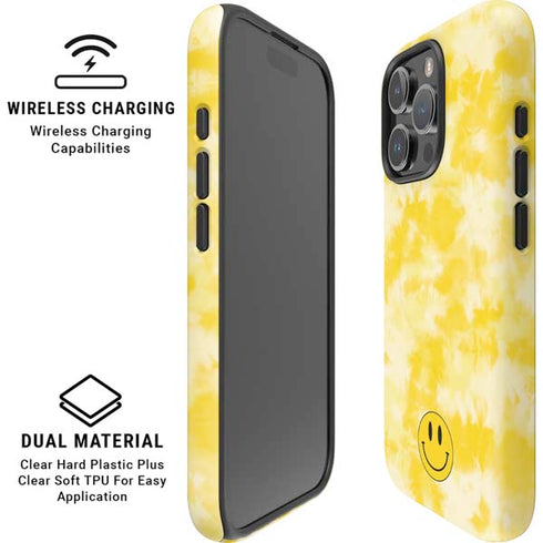 Yellow Tie Die iPhone 16 Pro Magsafe Impact Case